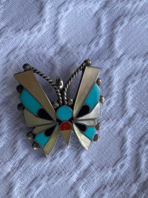 Zuni Butterfly Pin/Pendant